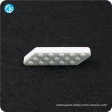 China high wear resistance 95 alumina ceramic tiles white insulator